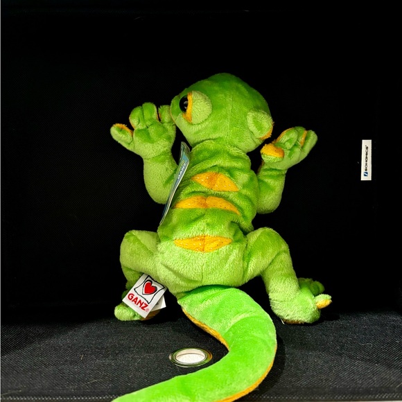 Webkinz HM200 Lemon Lime Gecko with tag - Picture 3 of 4